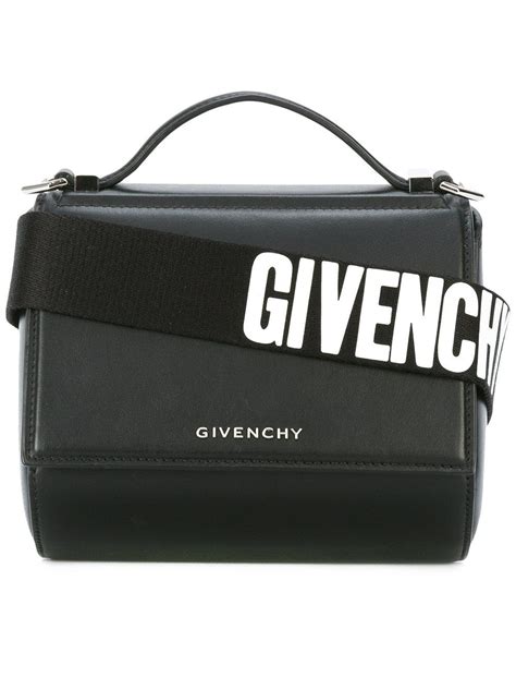 givenchy mini pandora crossbody bag embossed strap|givenchy mini pandora bag.